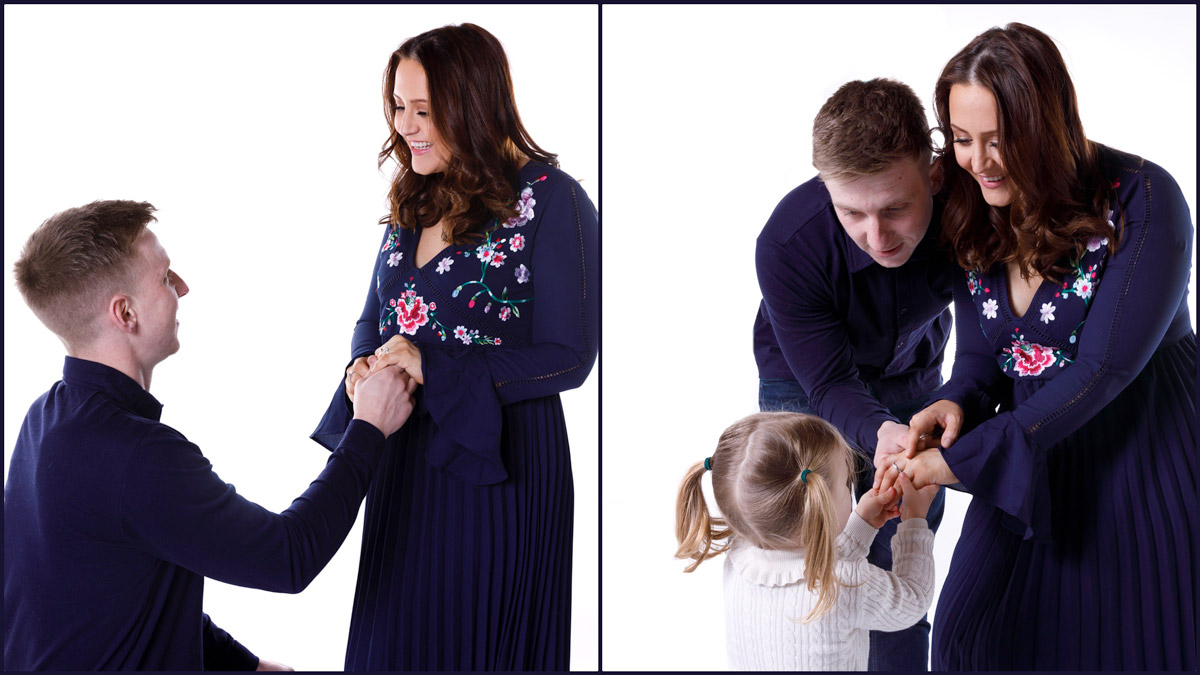 surprise proposal photo shoot stourbridge
