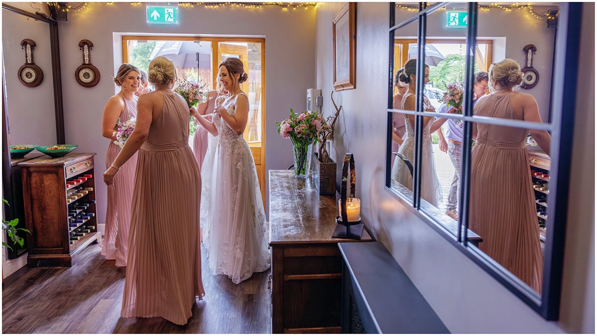 dodford inn wedding hannah jason