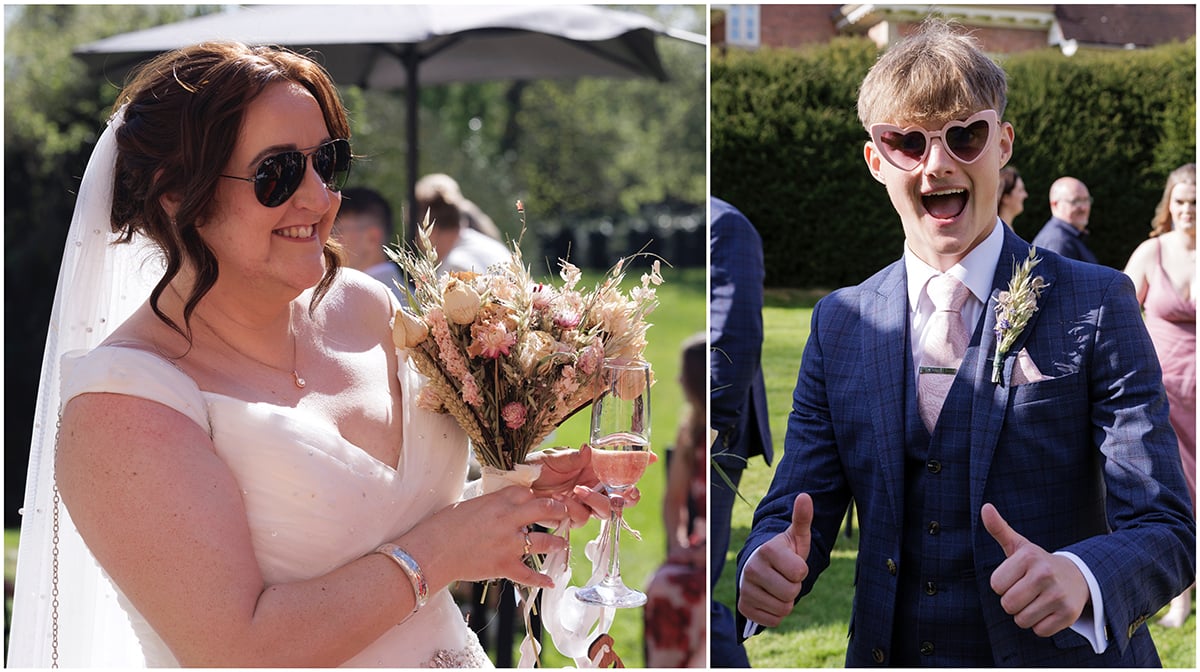 shrewsbury wedding photography albrighton hall