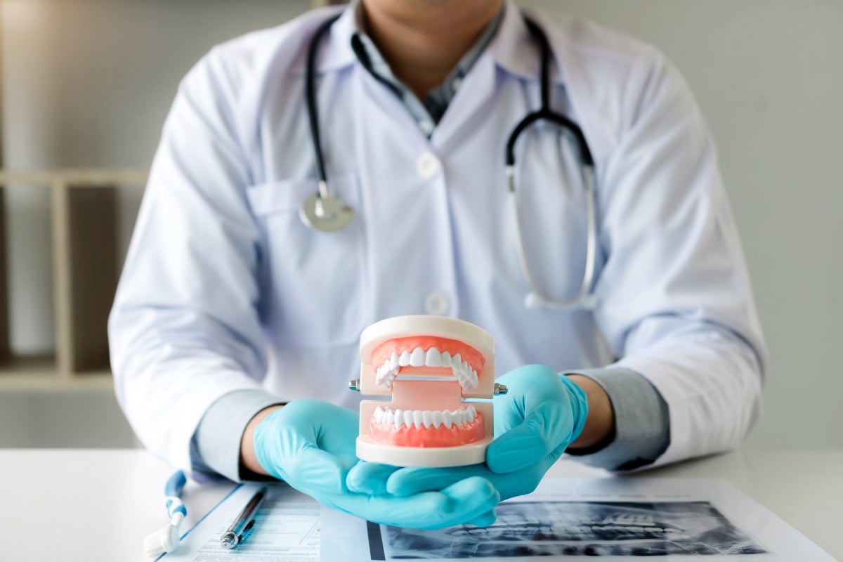 Proteza elastyczna bezklamrowa