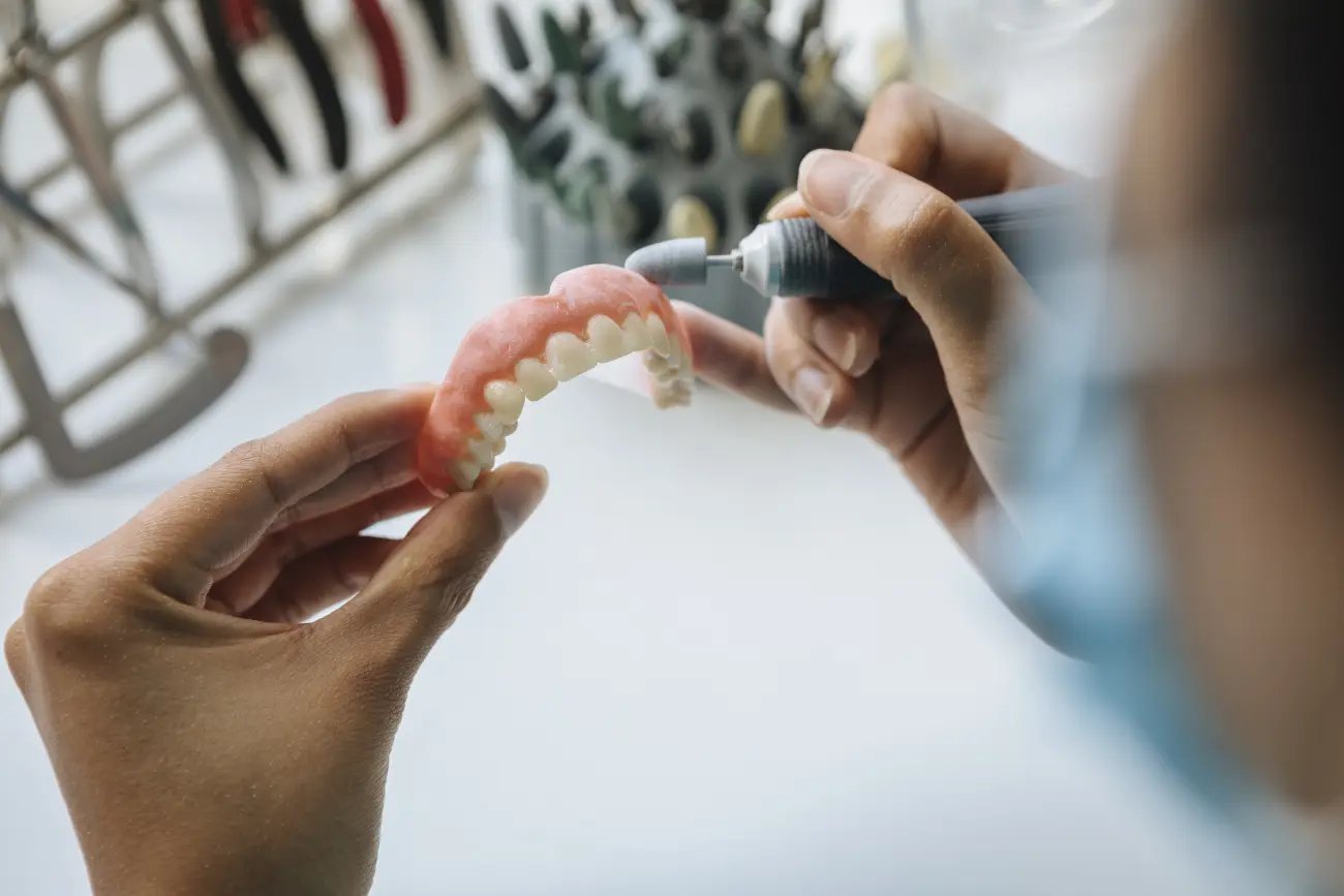 proteza szkieletowa górna