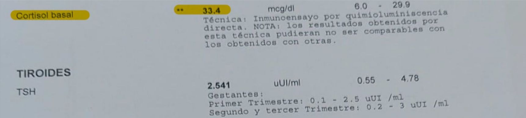 analitica de cortisol elevado como bajar el cortisol elevado