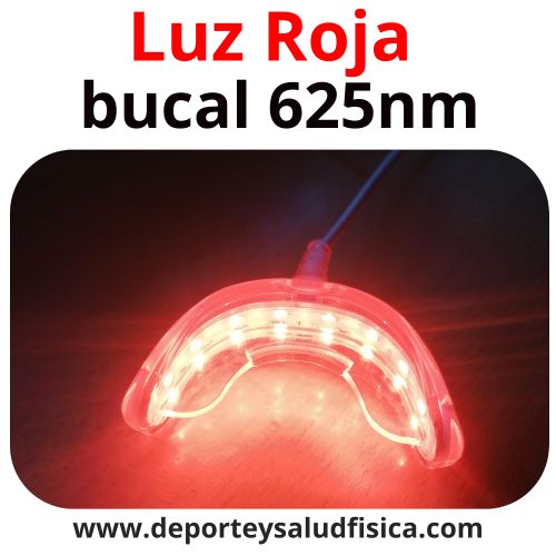 Terapia de luz roja para el alivio del dolor en las encías