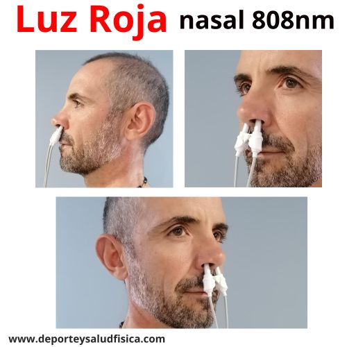 laser para la nariz luz roja