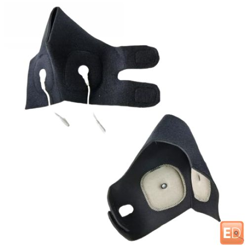 Tobillera conductiva con electrodos conductibles