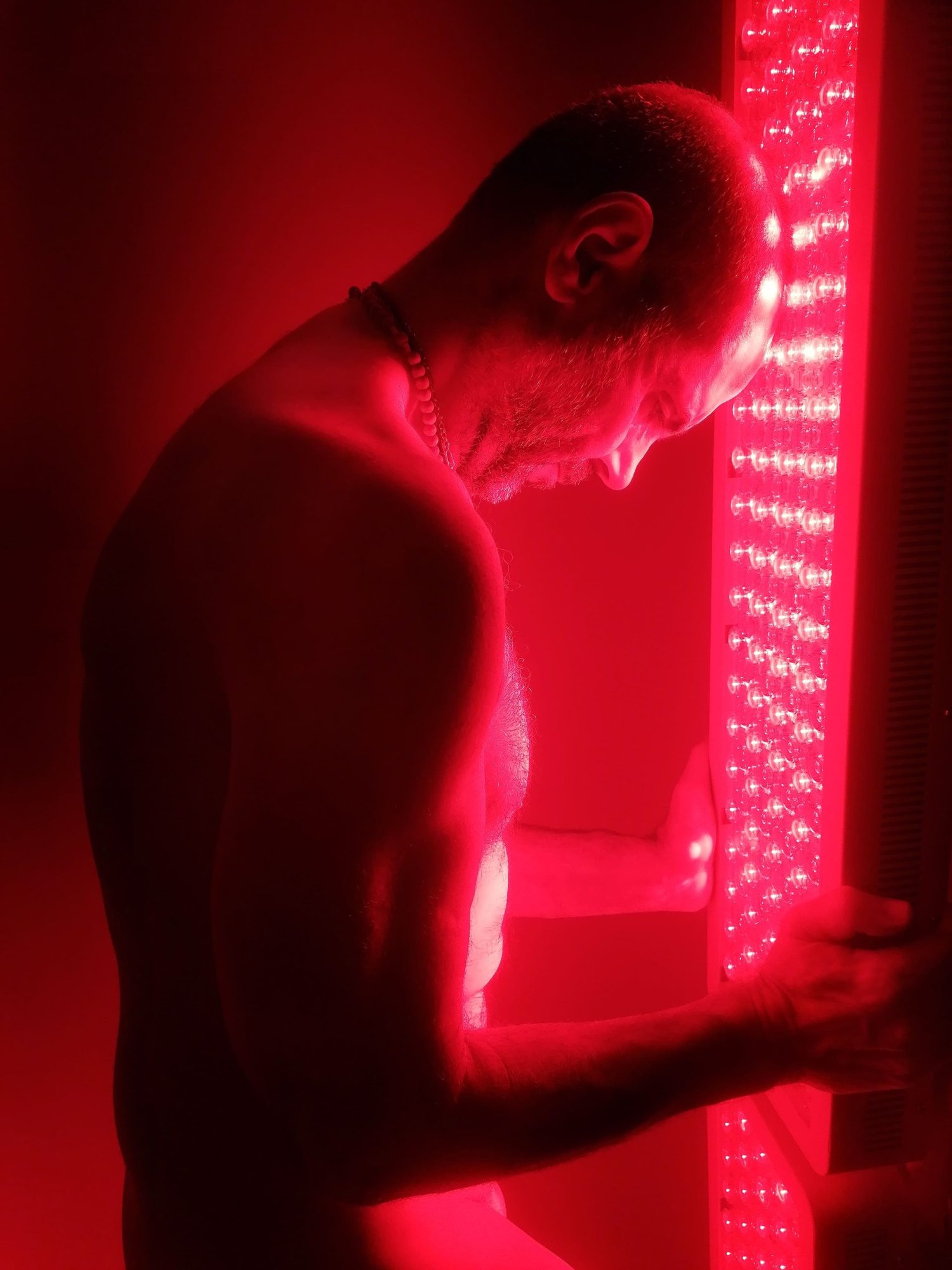 Terapia de luz roja para cabello y la cabeza