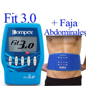 compex fit 3.0 faja abdominal