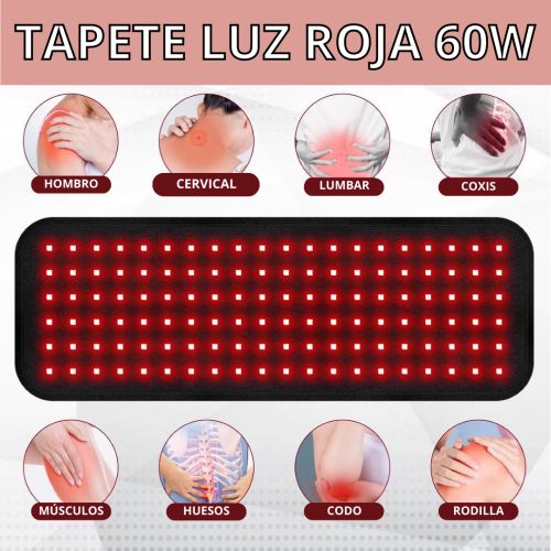 faja luz roja 60w