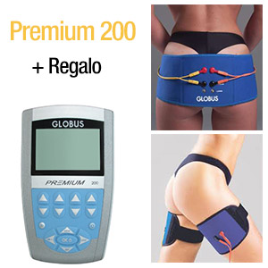 Electroestimulador Globus Premium 200 + Fast pad y fast band + entrenamiento