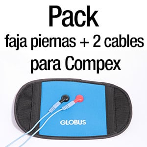 Fast PAD + 2 cables para Compex