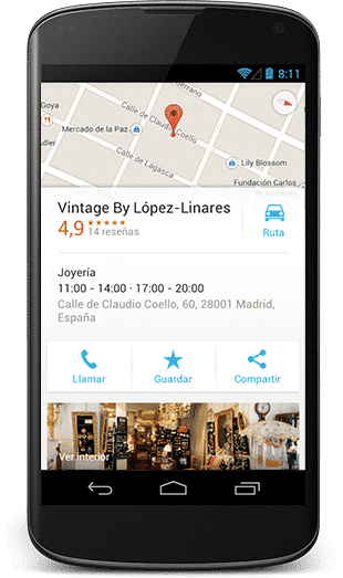 nexus4 google my business