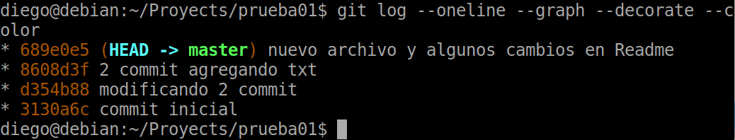 16 git log with style and compact commands
