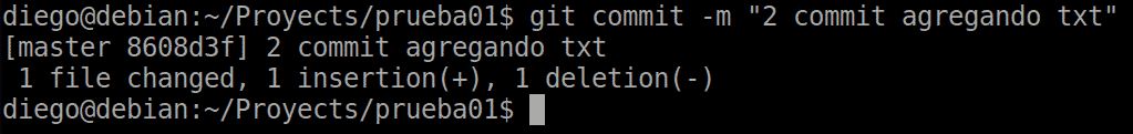 09 git commit with changed files