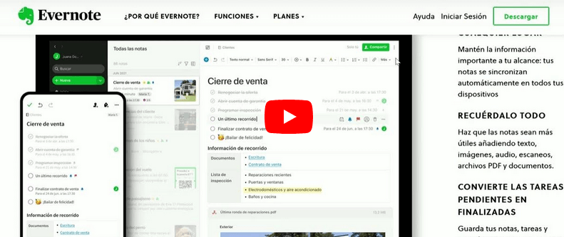 Comparativa de herramientas de notas evernote onenote google keep