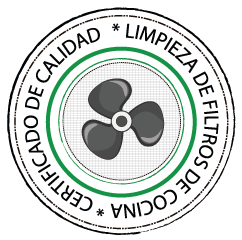 filtros Certificado de limpieza