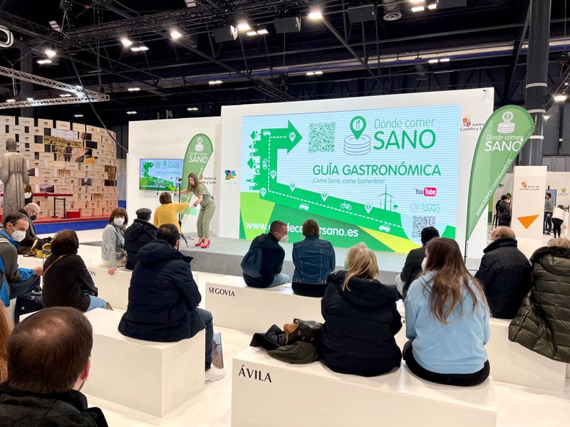 Dónde Comer Sano en FITUR 2022 1 publico fitur 2022
