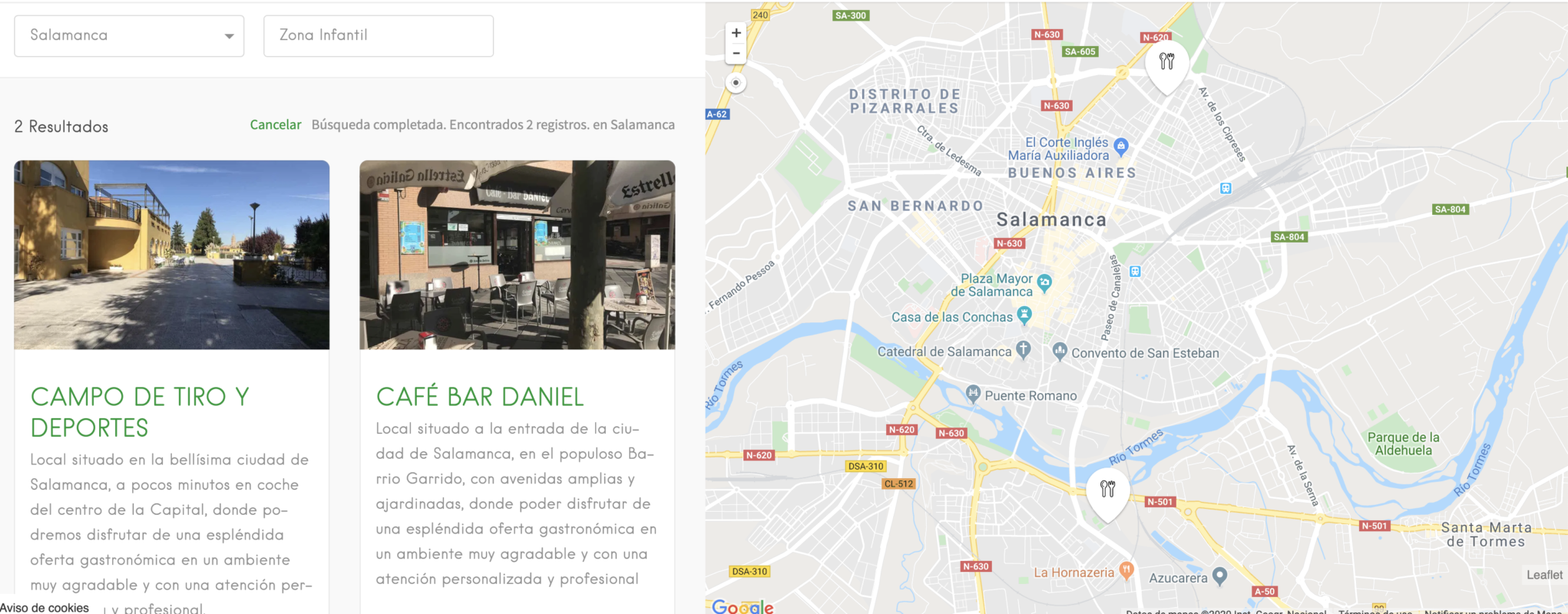 Comer bien en Salamanca: sostenibilidad a un click de distancia 3 restaurantes niños Salamanca