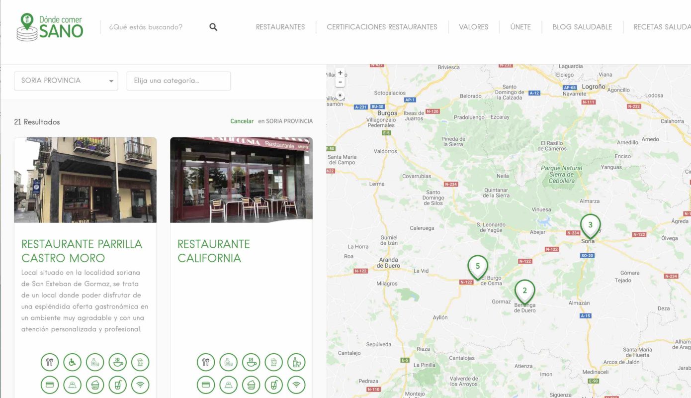 Comer bien en Soria: sostenibilidad a un paso de tu casa 2 Comer bien en Soria restaurantes recomendados