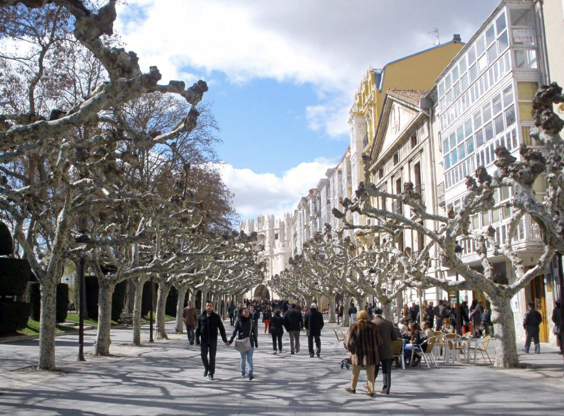 Descubre el Paseo del Espolón (Burgos) 1 Paseo del Espolón Burgos