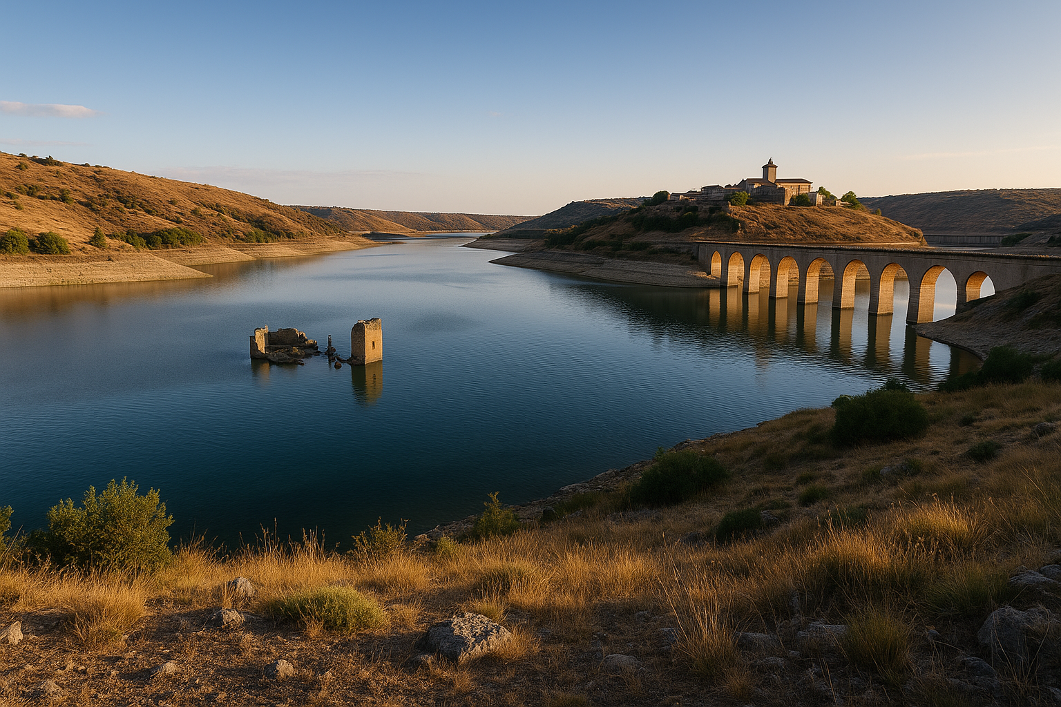 Embalse de Linares: naturaleza, historia y desconexión en el nordeste de Segovia 1 Visita el Embalse de Linares