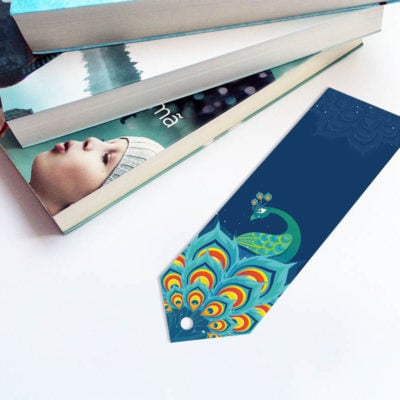 zakładka_do_książki_bookmark_obrazek_paw_druk24h