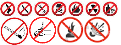 Prohibited Item 4 dangerous