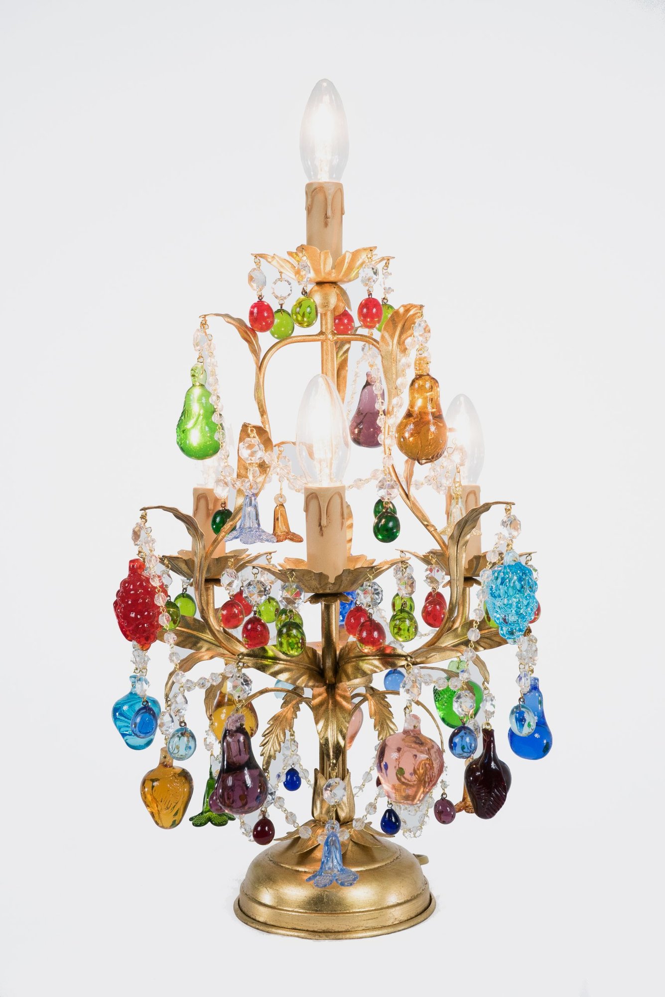 Lampada da tavolo 031/3+1 luci