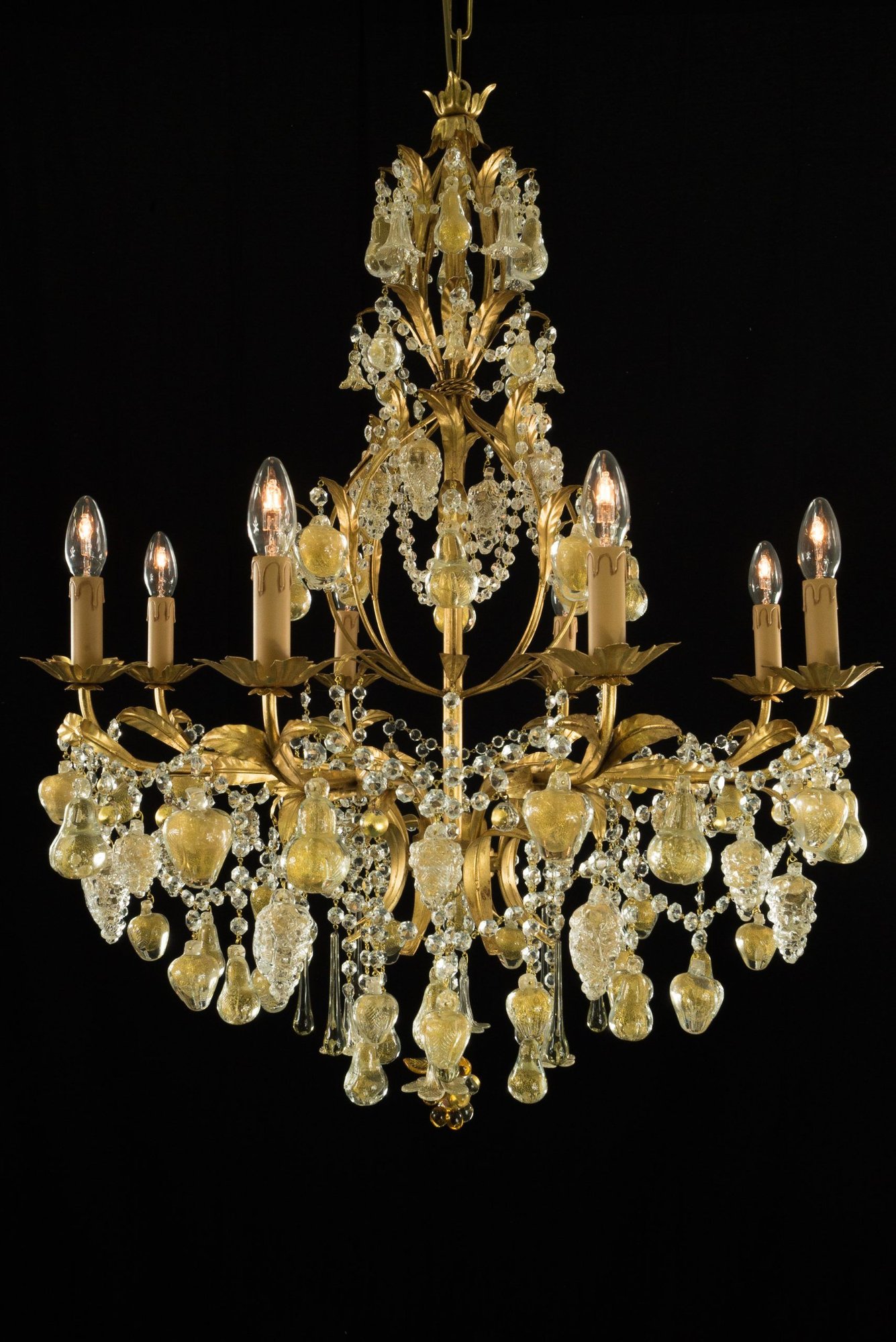 Lampadario mod. 338/8 luci