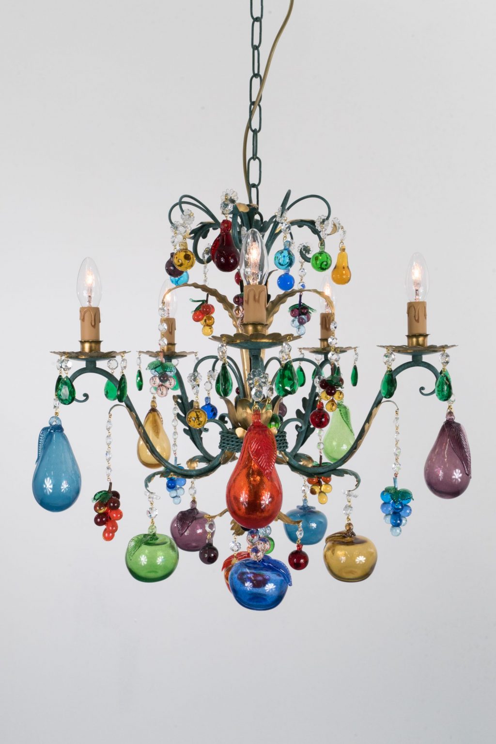 Lampadario mod. 02 a 5 luci