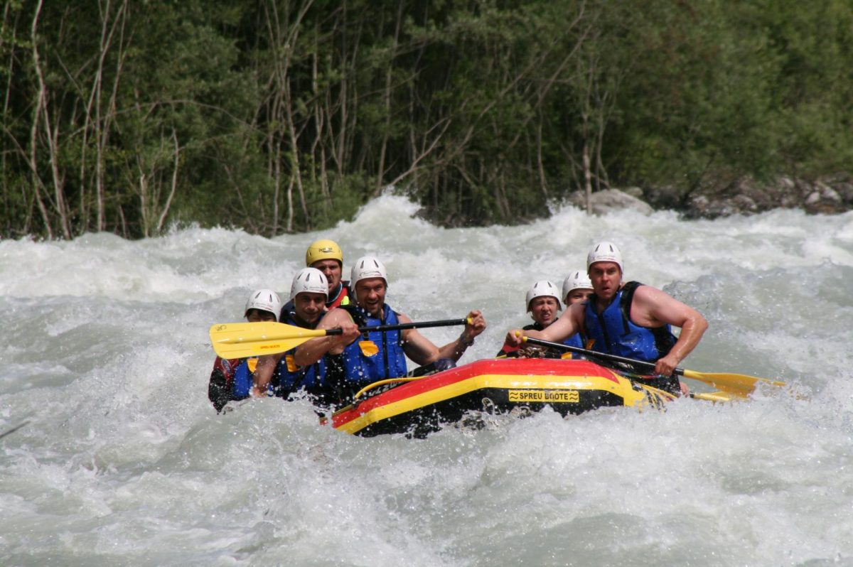 Rafting Mölltal Eggerfeld Canyoning und Rafting in der Wildwasserarena Mölltal