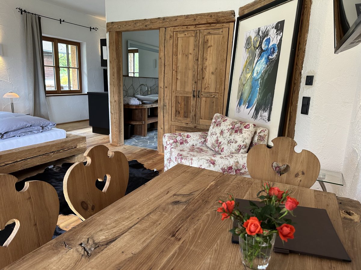 Ferienwohnung Wasserfall Luxusküche im Grand Chalet