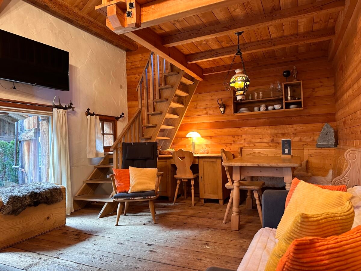 Romantikhütte Schihütte in den Bergen