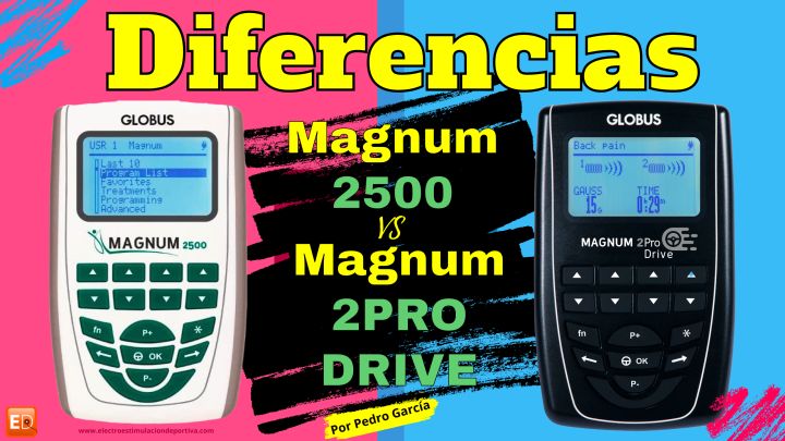 Comparativas entre Magnum 2500 y Magnum 2PRO DRIVE