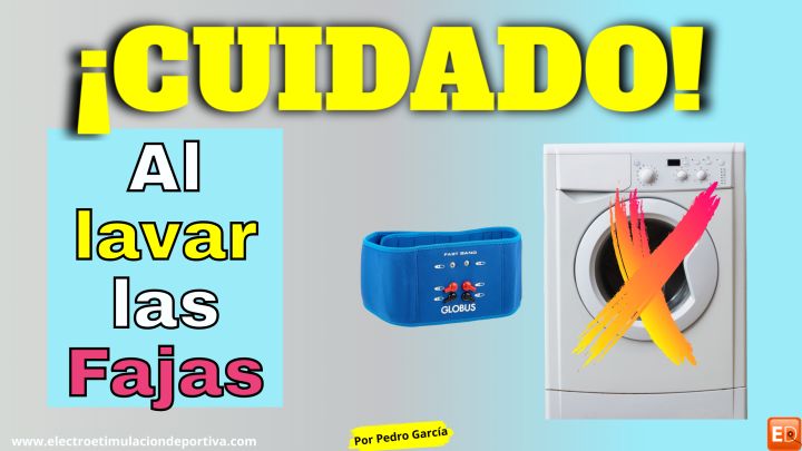 Cómo lavar las Fajas Fast Pad y Fast band sin dañarlas