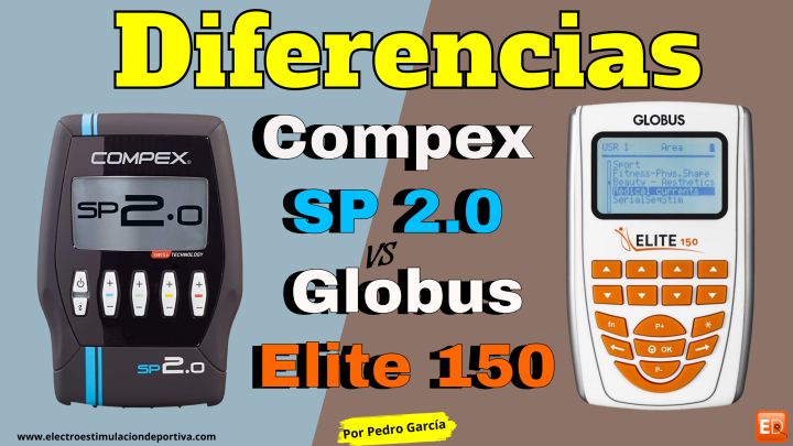 Comparativas entre Compex Sp 2.0 y Globus Elite 150