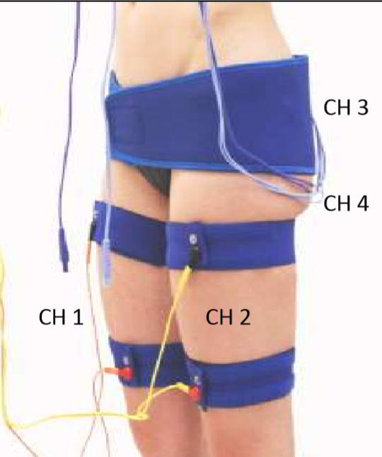 Kit 8 bandas conductivas elásticas Fitness Top para brazos y piernas completas - Imagen 10