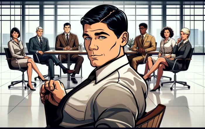 faktor s Blog DALL·E 2024 03 13 16.55.20 Create a banner in 16 10 format for an animated TV series inspired by the show Archer centered around the world of IT Recruiting. This banner showcas 700x441 sap personalberater SAP Kandidaten SAP Jobs faktor s Blog DALL·E 2024 03 13 16.55.20 Create a banner in 16 10 format for an animated TV series inspired by the show Archer centered around the world of IT Recruiting. This banner showcas 700x441 sap personalberater SAP Kandidaten SAP Jobs