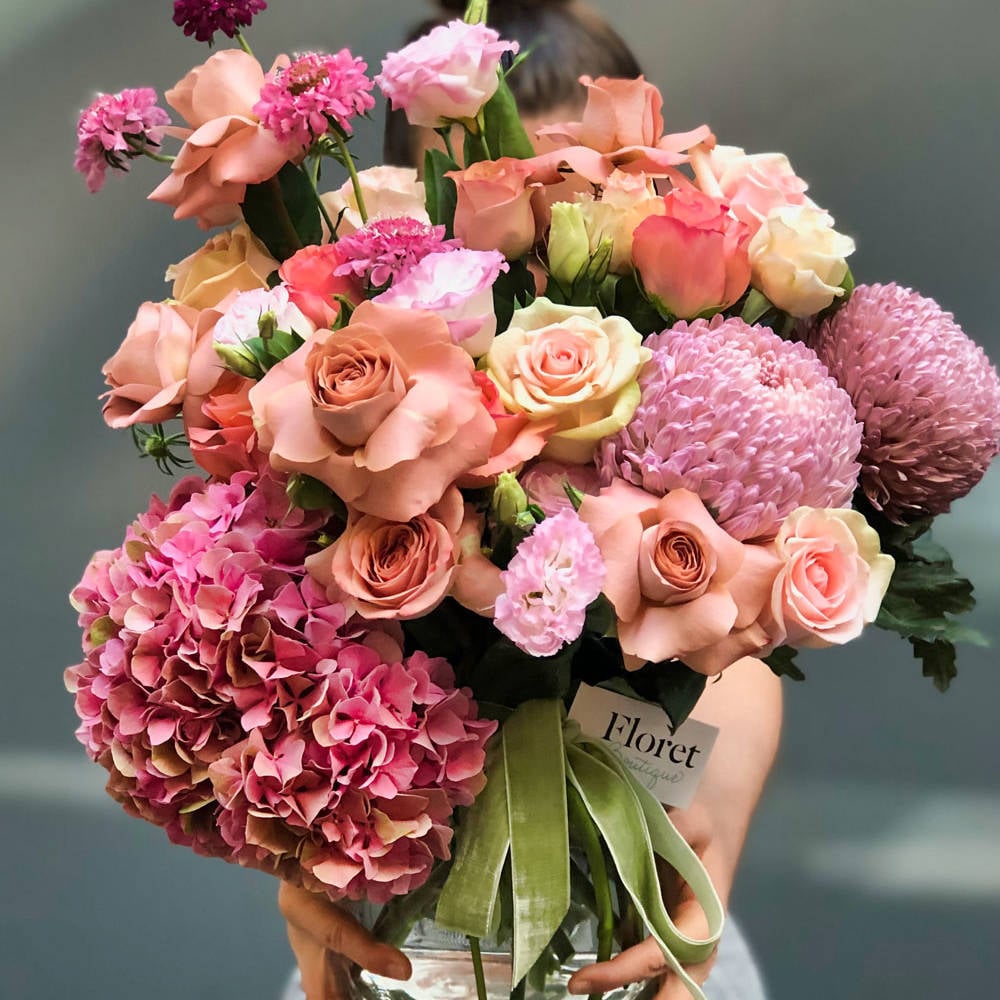 Floral Elegance Vase Arrangement