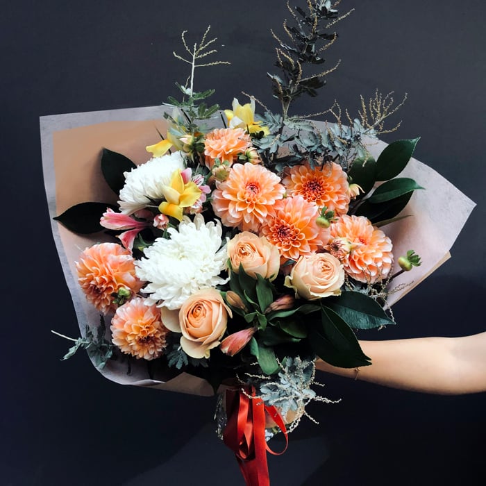 Peachy Keen Bouquet