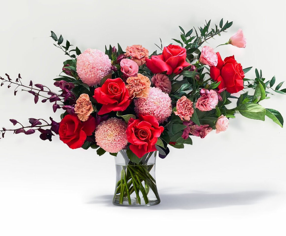 Tickled Pink Flower Arrangement