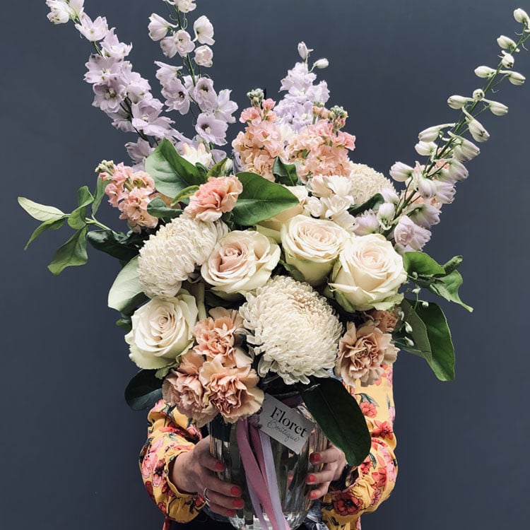 Tickled Pink Flower Arrangement