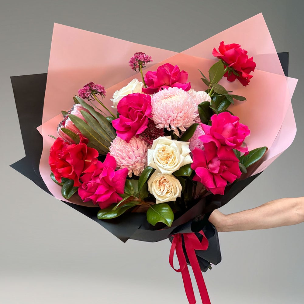 Ruby Rose Posy Style Bouquet