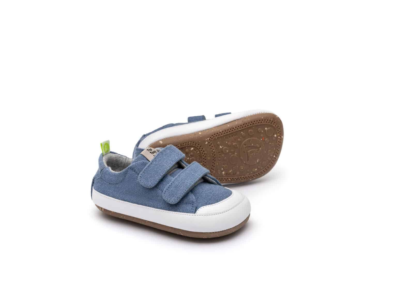 Tip Toey Joey - Bossy Green / Azul Tupi Eco Canvas - Image 3