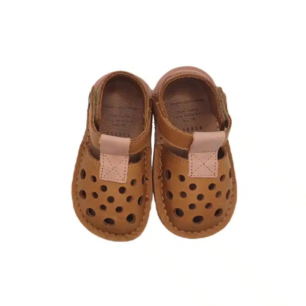 Common Tread - Amber Desert Sandal / Tan & Dusty Pink