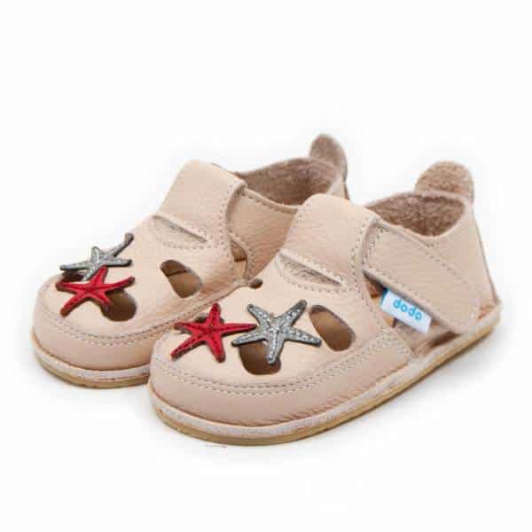 Dodo Sandals - Red Starfish / Cream - Image 2