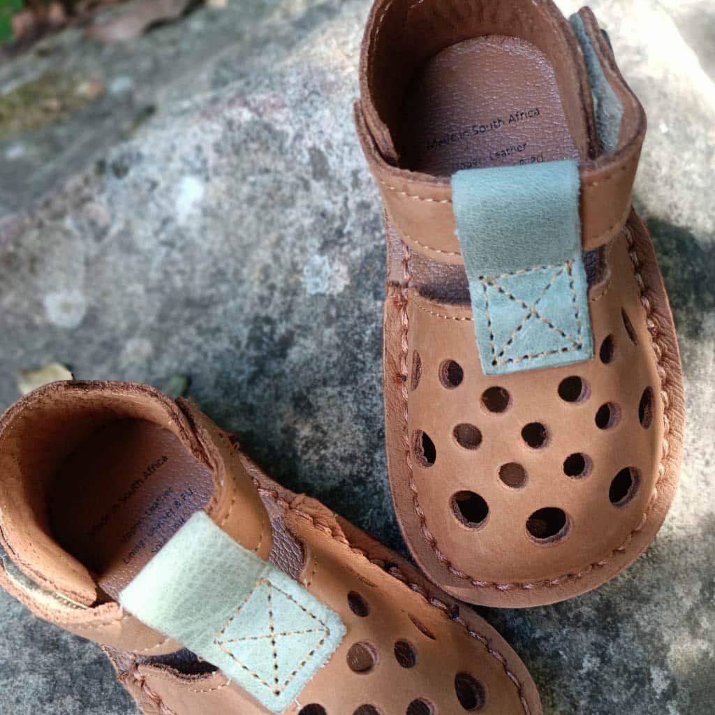 Common Tread - Amber Desert Sandal / Tan & Green - Image 8
