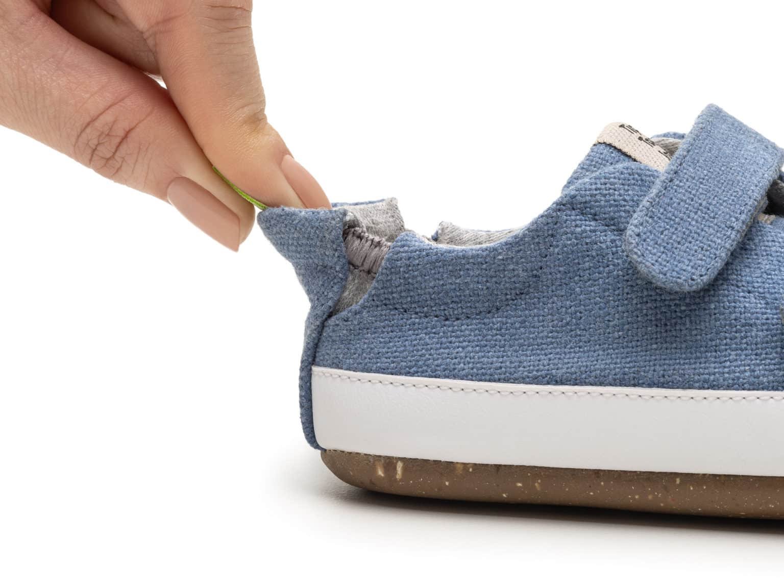 Tip Toey Joey - Bossy Green / Azul Tupi Eco Canvas - Image 5