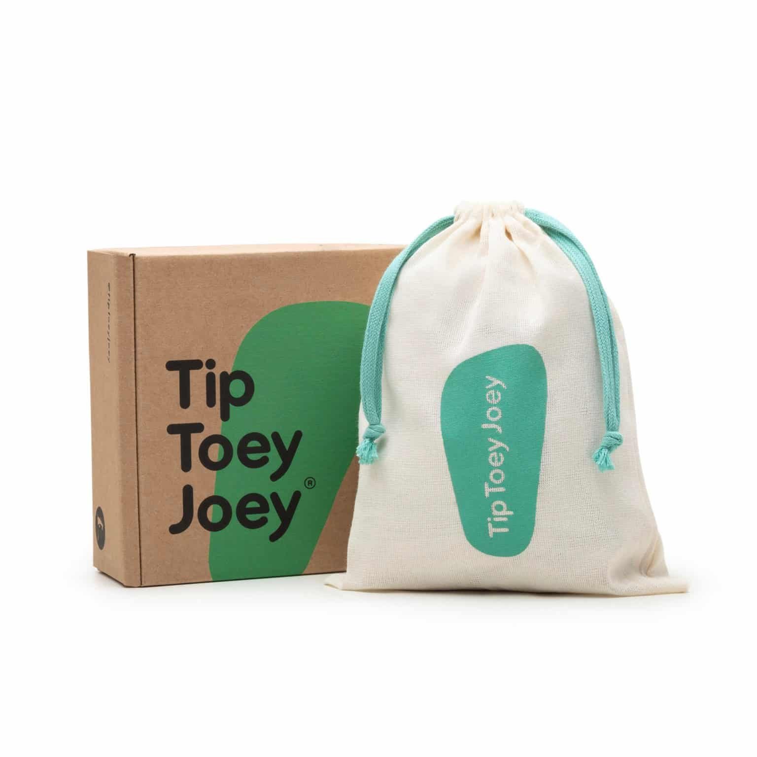Tip Toey Joey - Bossy Green / Azul Tupi Eco Canvas - Image 2