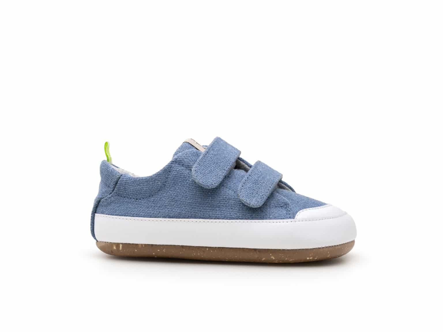 Tip Toey Joey - Bossy Green / Azul Tupi Eco Canvas - Image 4