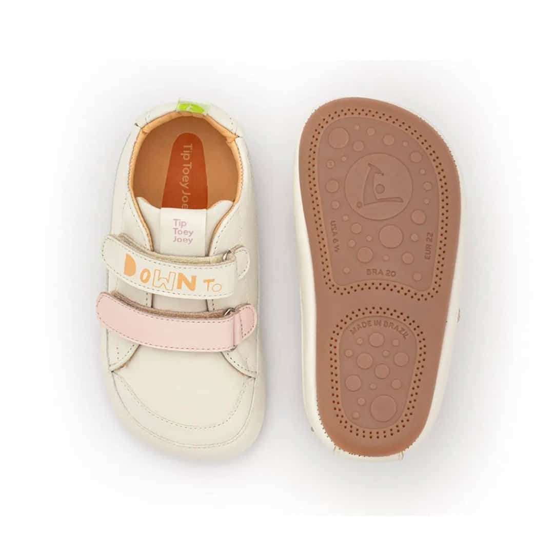 Tip Toey Joey - Bossy Down to Earth - Tapioca / Blossom Pink / Papaya - Image 2